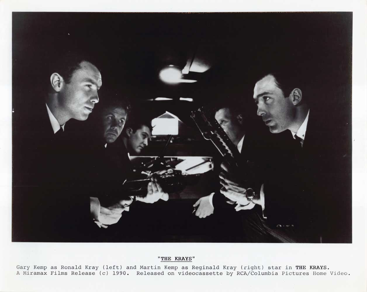 Gary & Martin Kemp THE KRAYS original 8x10 press photo 1990