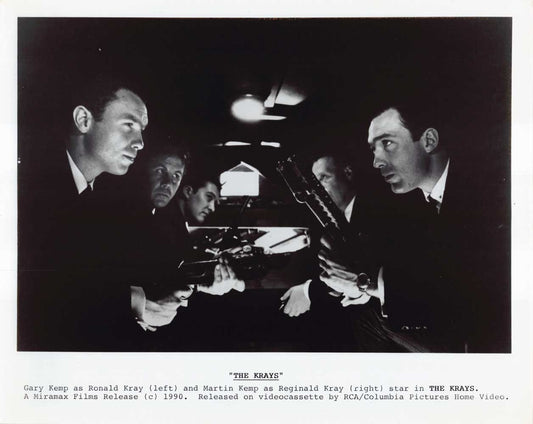 Gary & Martin Kemp THE KRAYS original 8x10 press photo 1990