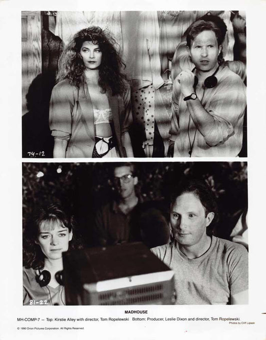 Kirstie Alley MADHOUSE original 8x10 press photo 1990