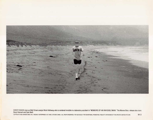 Chevy Chase MEMOIRS OF AN INVISBILE MAN original 8x10 press photo 1992