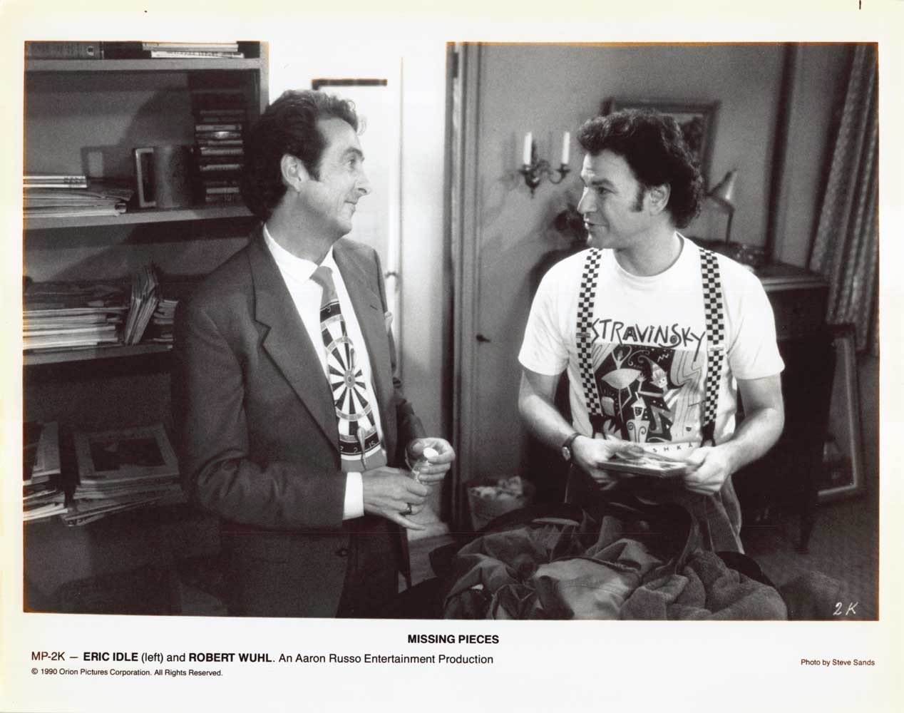 Eric Idle MISSING PIECES Robert Wuhl original press photos 1990