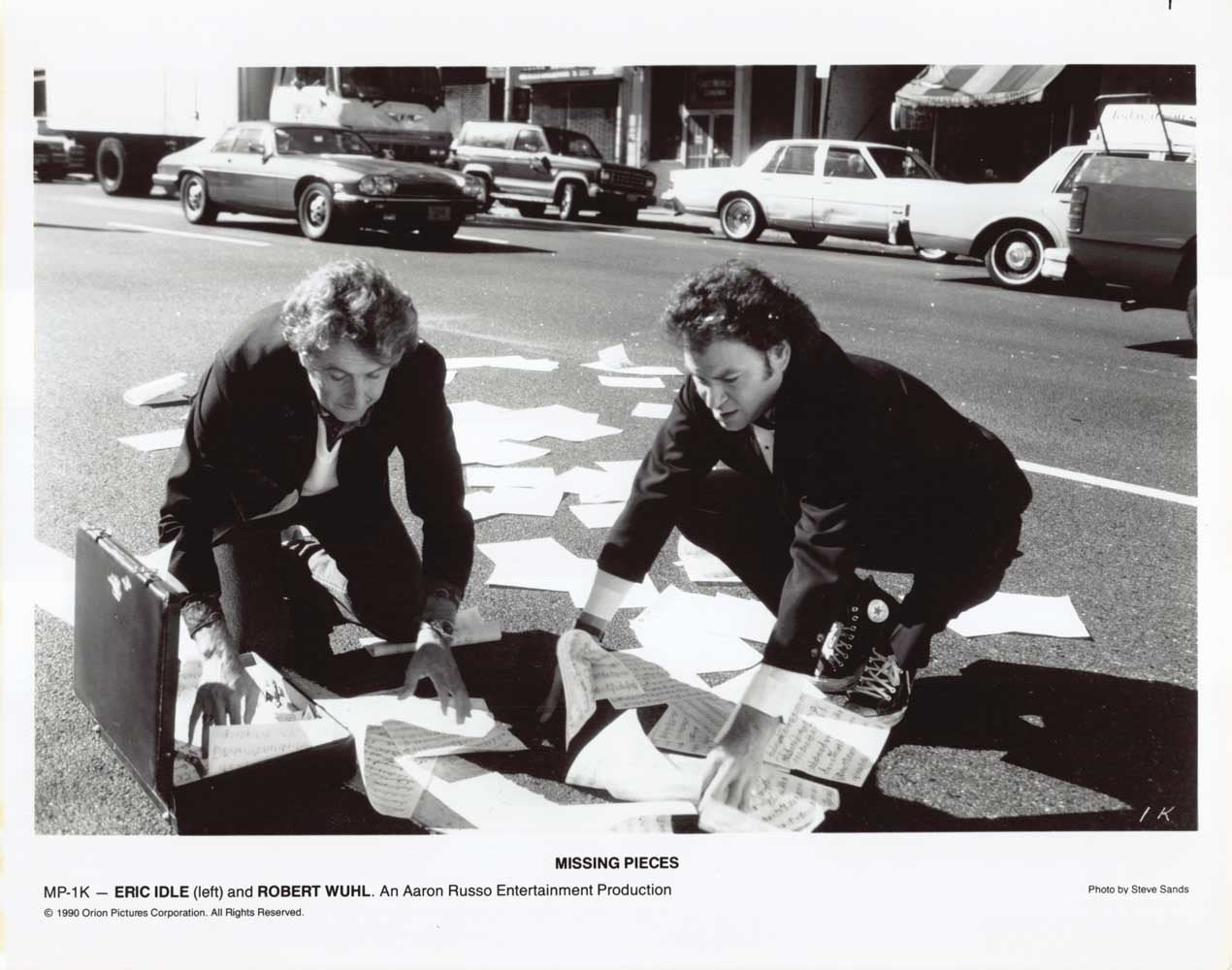 Eric Idle MISSING PIECES Robert Wuhl original press photos 1990