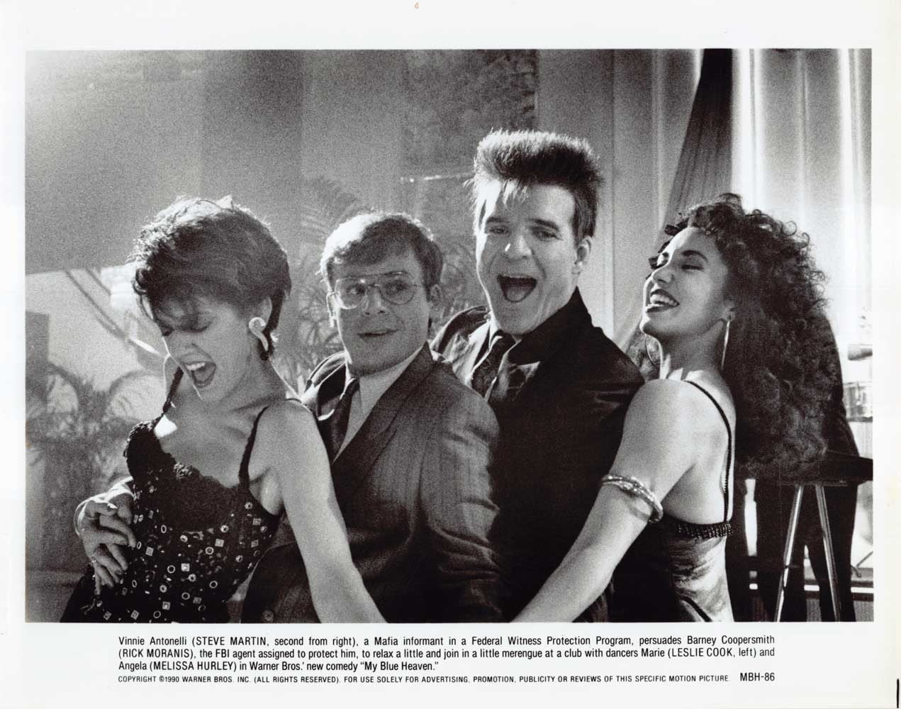 Steve Martin MY BLUE HEAVEN Rick Moranis original 8x10 press photo 1990