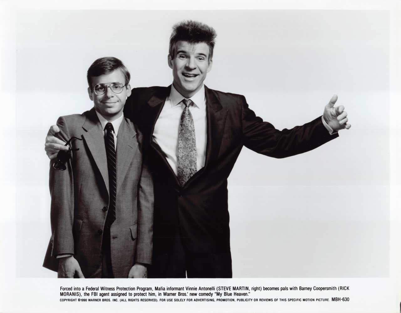 Rick Moranis MY BLUE HEAVEN Steve Martin original 8x10 press photo 1990