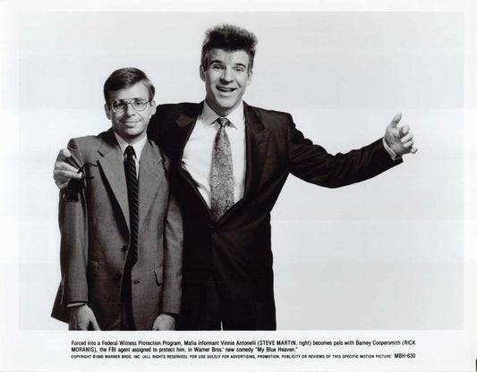 Rick Moranis MY BLUE HEAVEN Steve Martin original 8x10 press photo 1990