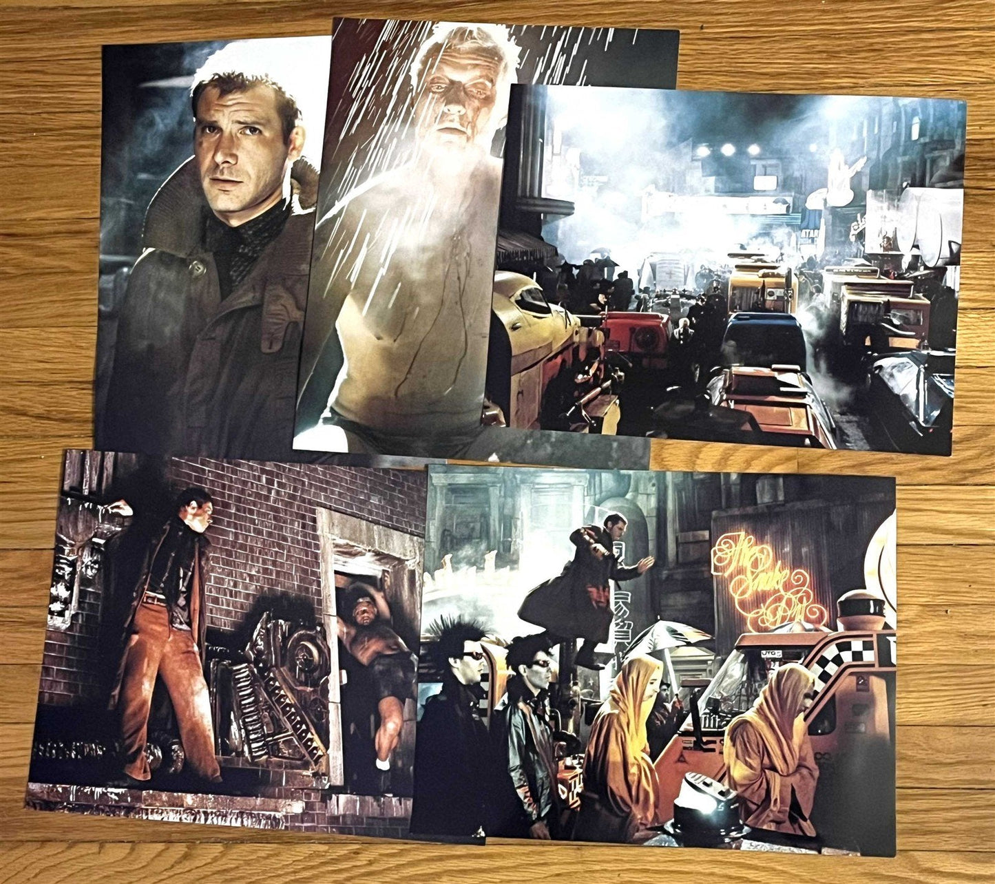 1982 Harrison Ford BLADE RUNNER original photobusta set 11 stills