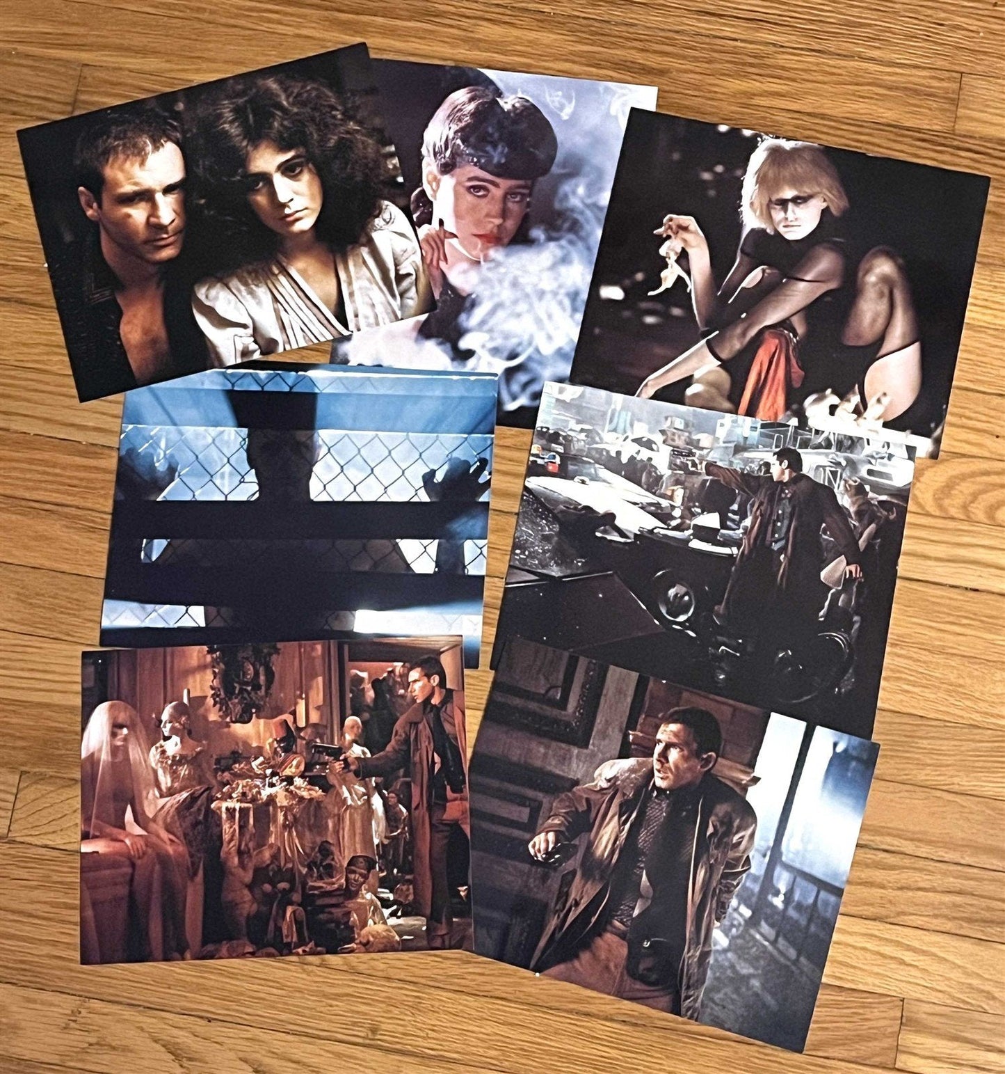 1982 Harrison Ford BLADE RUNNER original photobusta set 11 stills