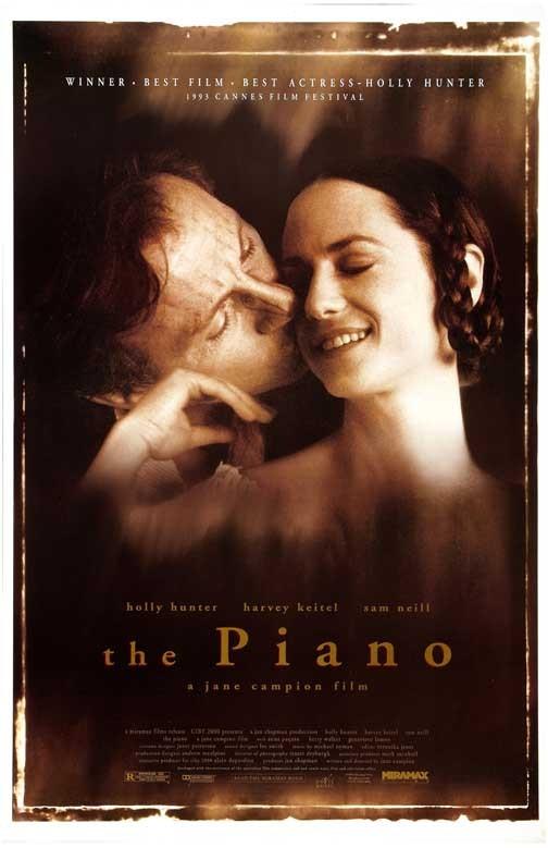 Holly Hunter THE PIANO Harvey Keitel Sam Neill movie poster 11x17