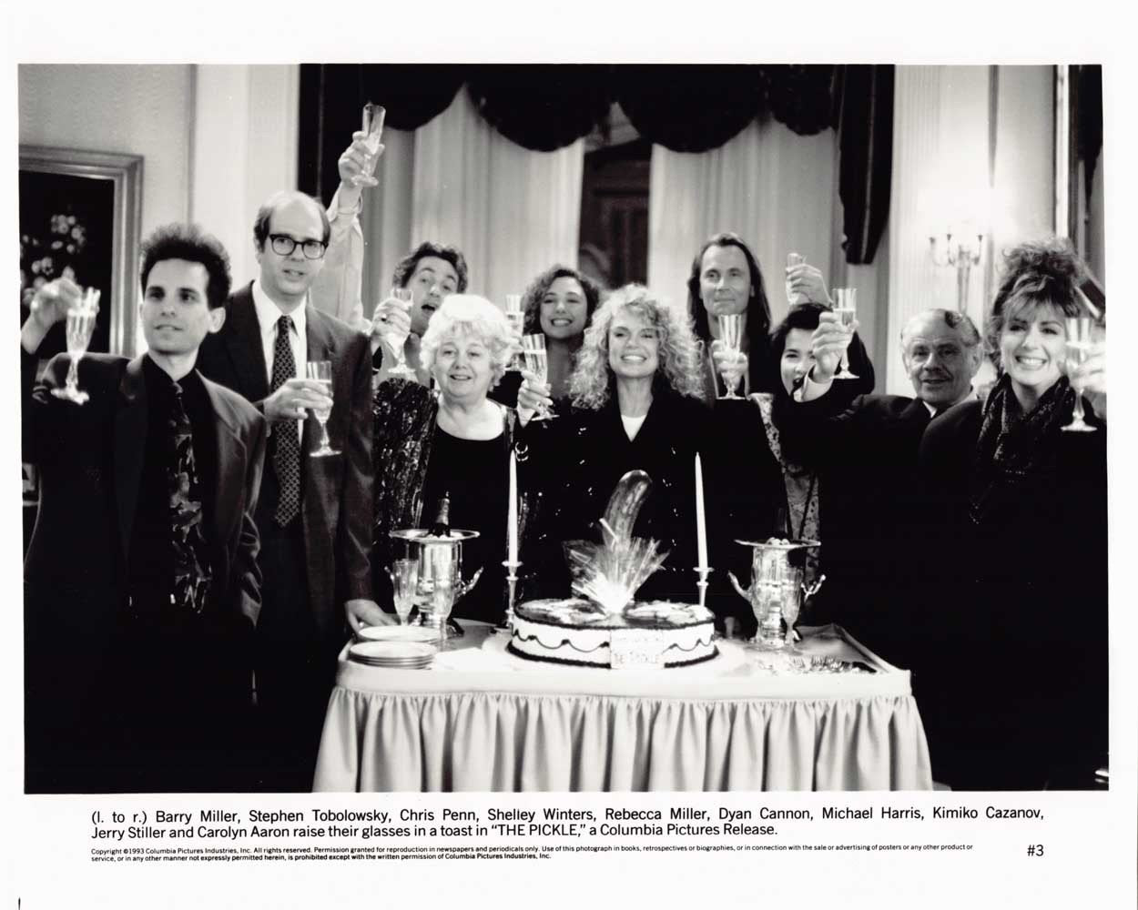 Jerry Stiller THE PICKLE Chris Penn original 8x10 press photo 1992