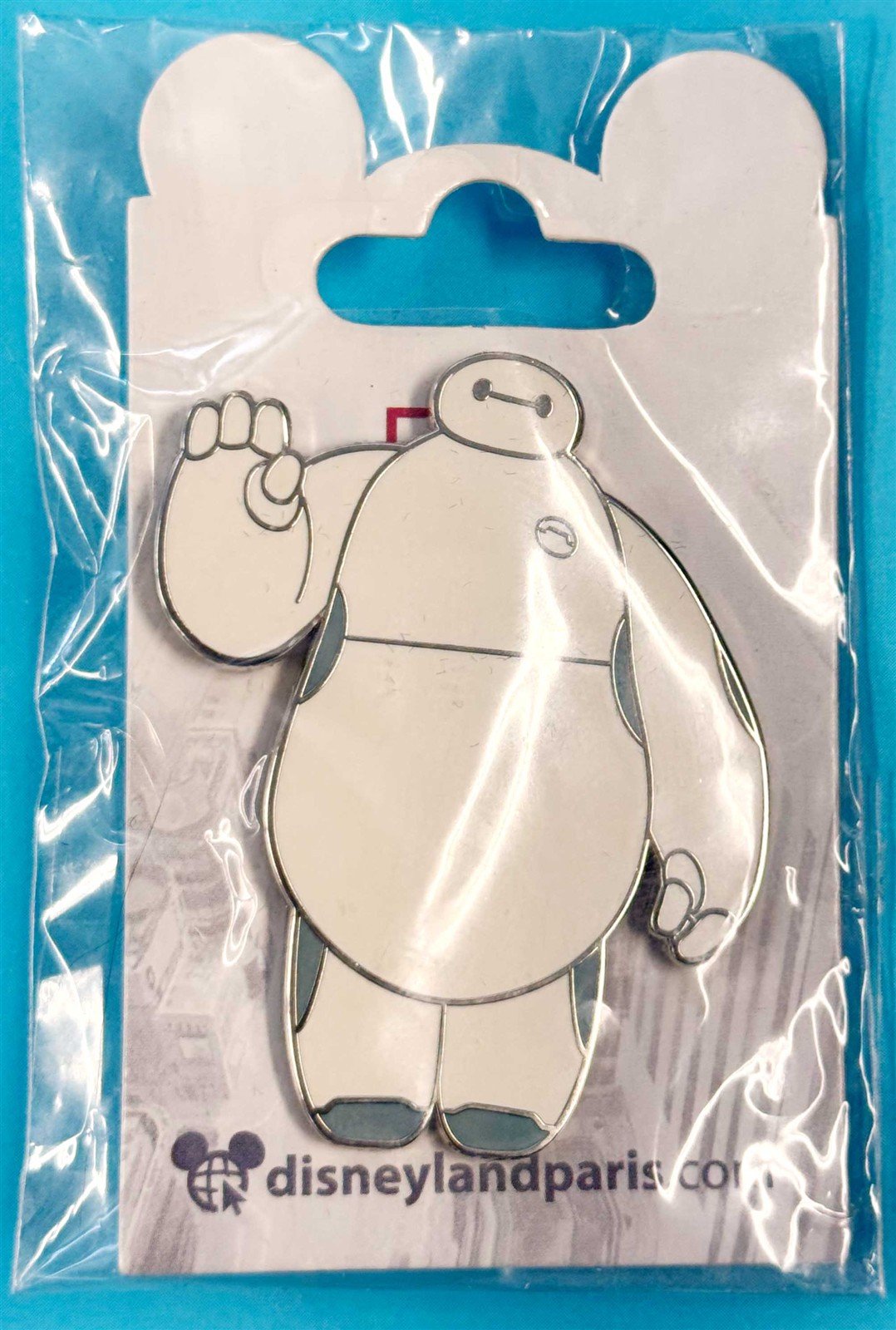 Disneyland Paris BIG HERO 6 Baymax waving pin