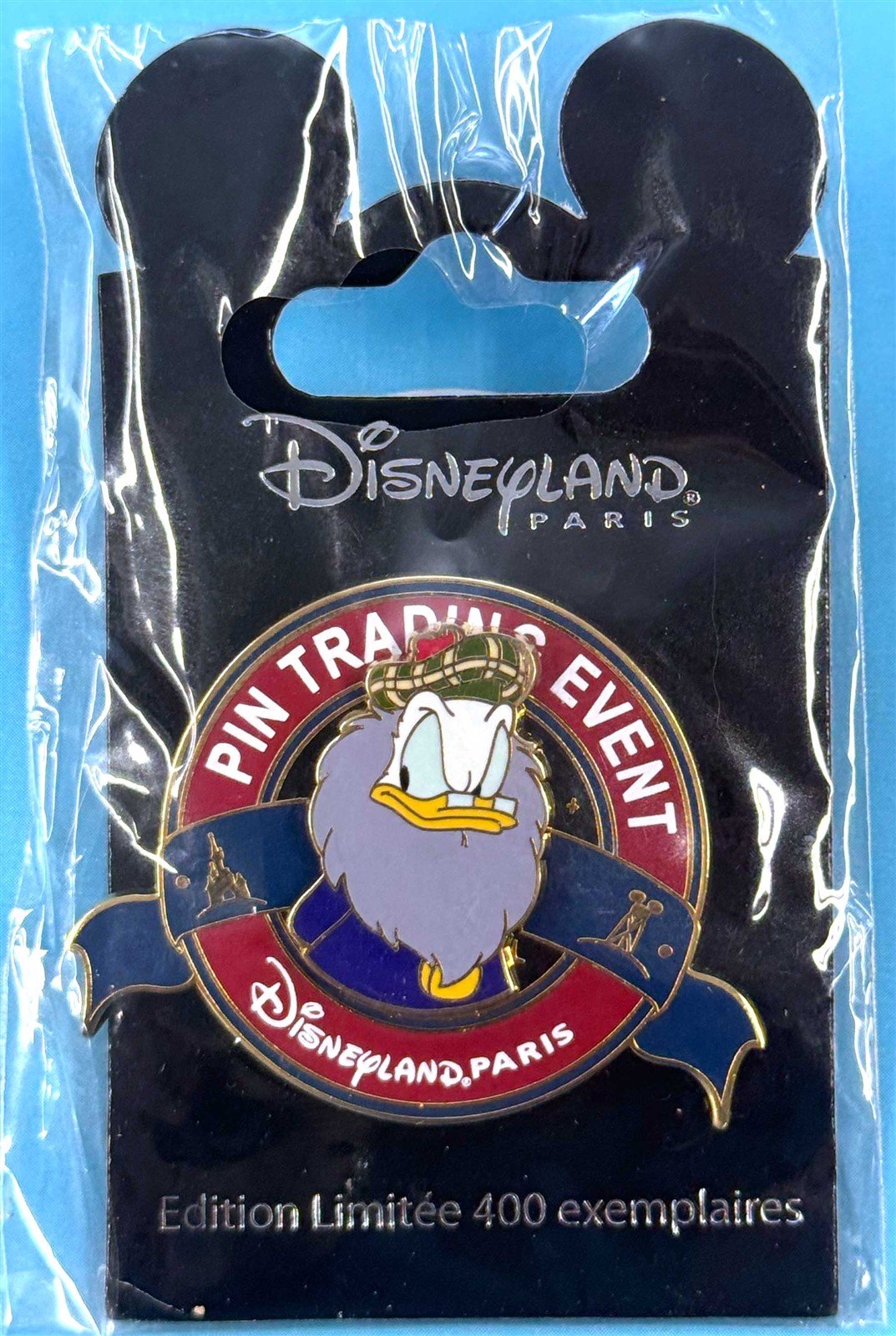 Disneyland Paris PIN TRADING EVENT Flintheart Glomgold pin LE400 DuckTales