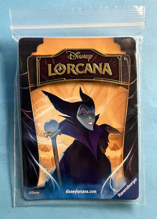 Disney LORCANA Maleficent promo pin badge PAX 2023 emblem D23