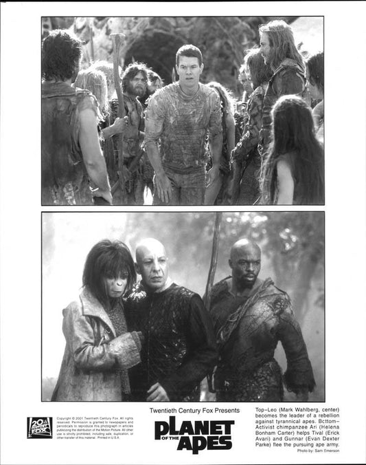 Mark Wahlberg PLANET OF THE APES original 8x10 press photo 2001 Tim Burton