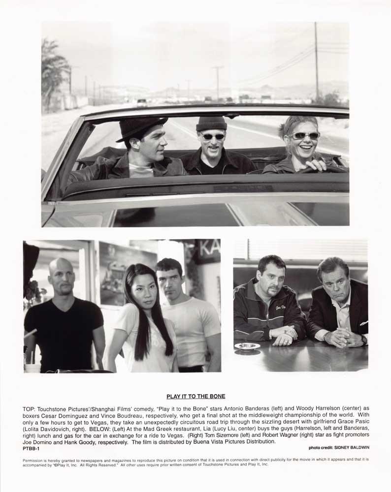 Banderas Davidovich PLAY IT TO THE BONE Liu Harrelson original 8x10 press photo