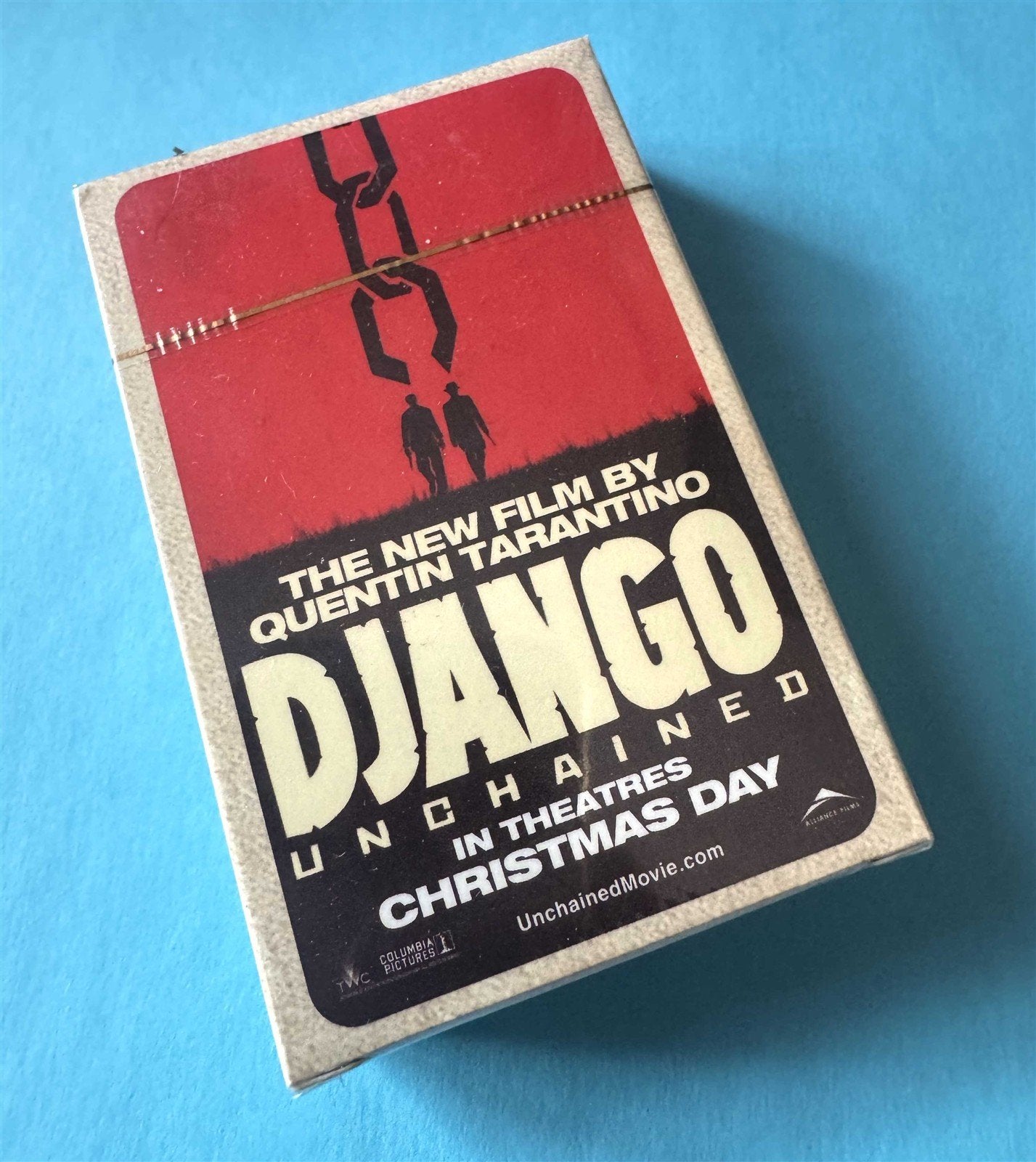 Jamie Foxx DJANGO UNCHAINED promo playing cards factory sealed Tarantino
