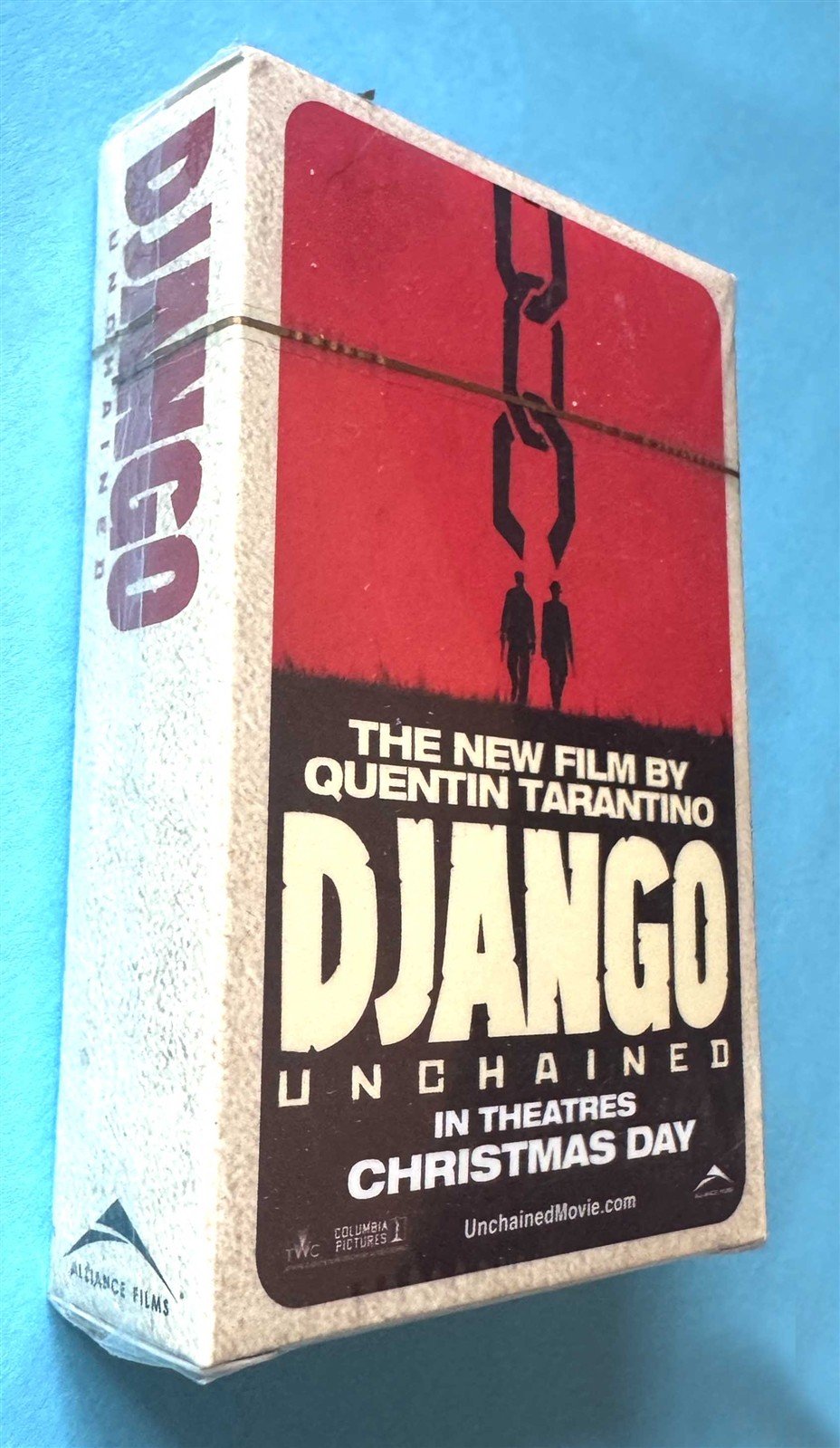 Jamie Foxx DJANGO UNCHAINED promo playing cards factory sealed Tarantino