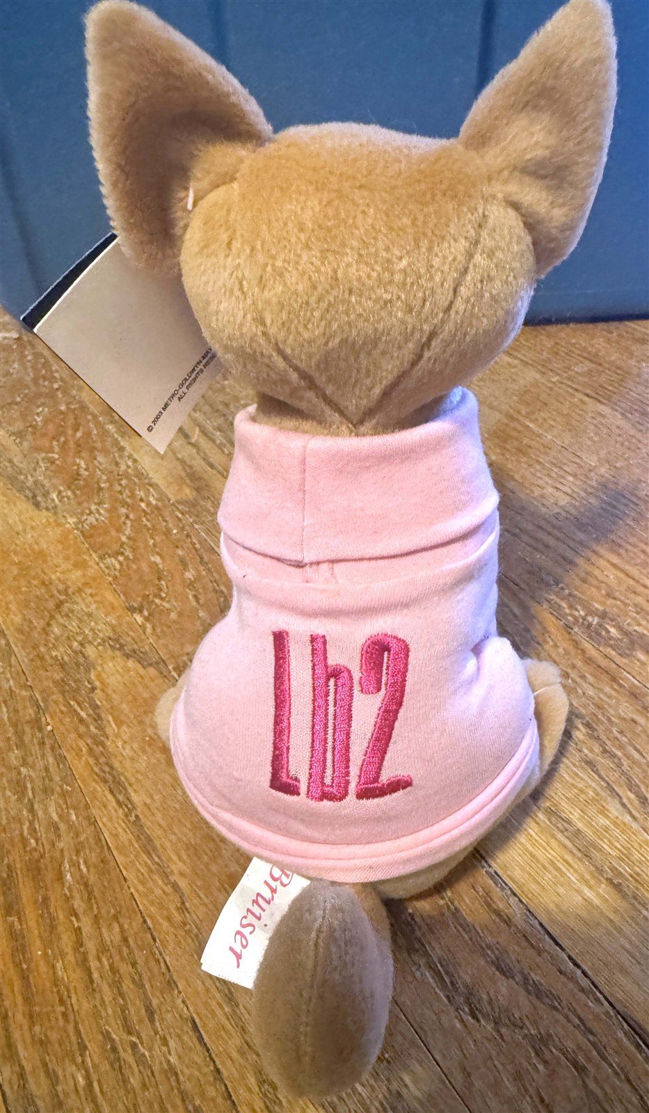 Reese Witherspoon LEGALLY BLONDE 2 Bruiser Woods promotional chihuahua plush MGM