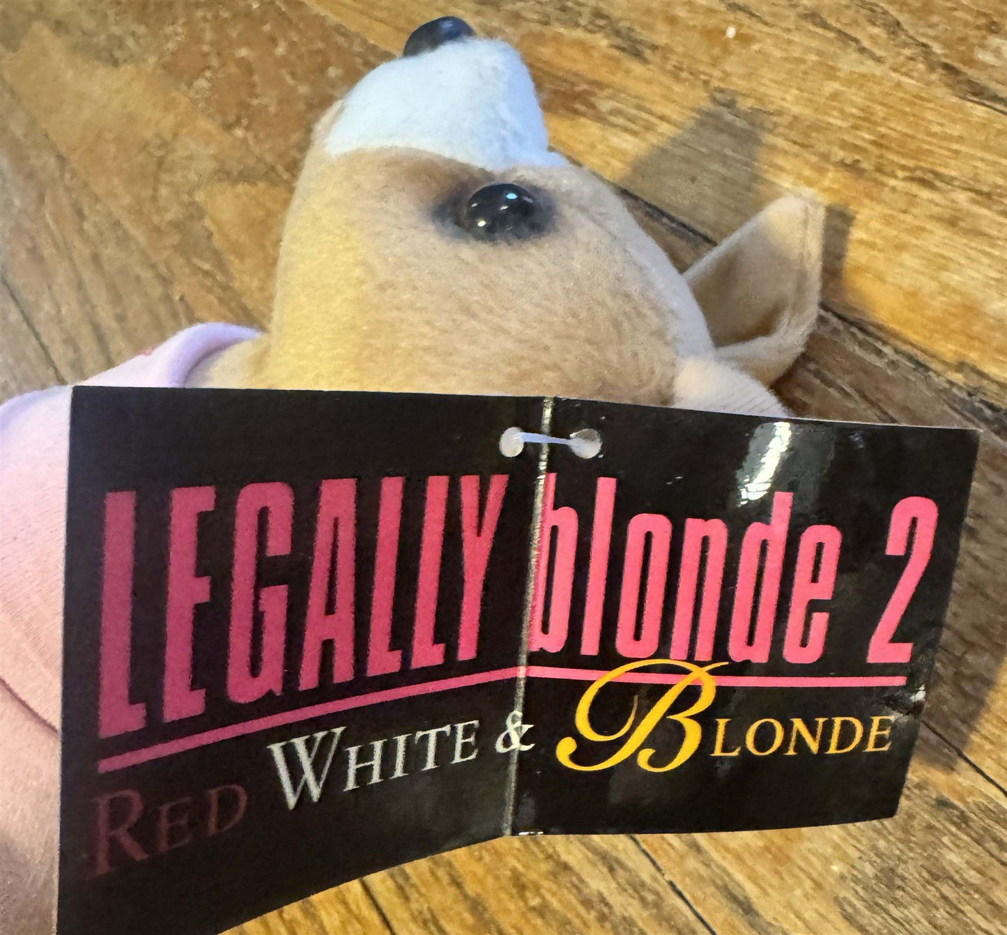 Reese Witherspoon LEGALLY BLONDE 2 Bruiser Woods promotional chihuahua plush MGM