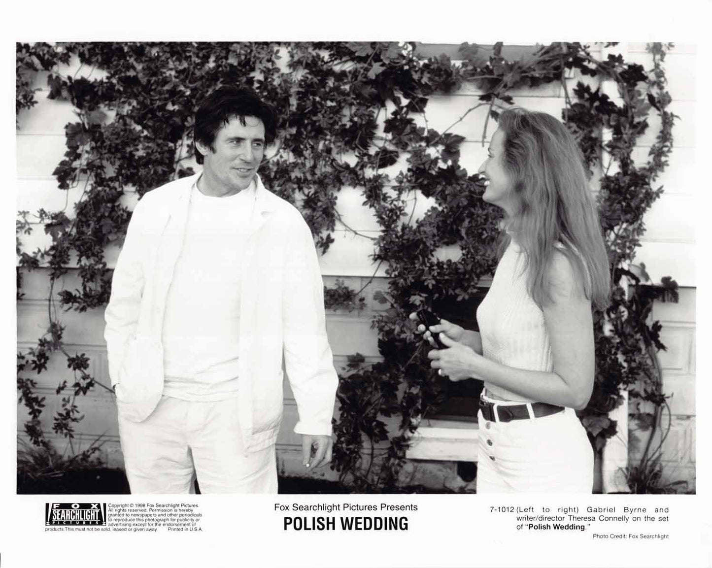 Gabriel Byrne POLISH WEDDING Claire Danes Lena Olin original 8x10 press photos