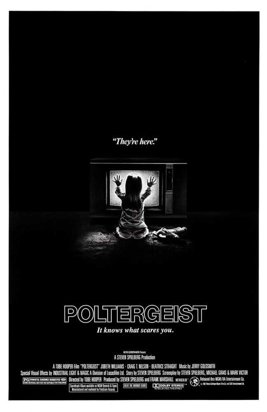 Jobeth Williams POLTERGEIST Craig T Nelson movie poster 11x17