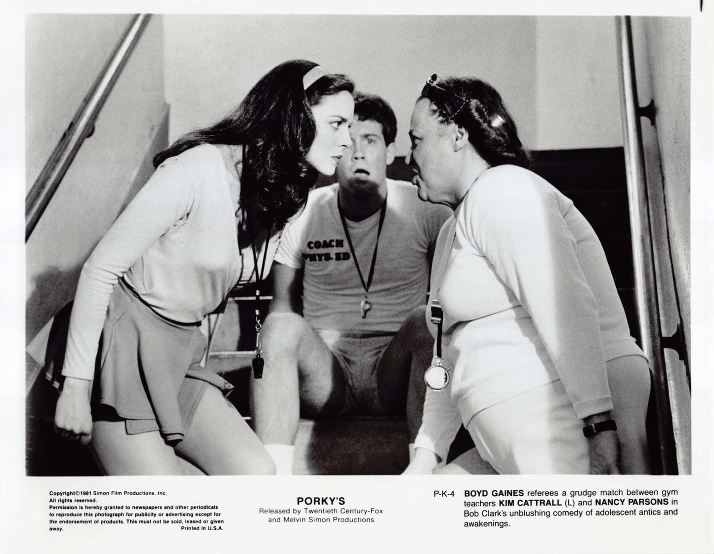 Bob Clark's PORKY'S original press photos 1981 Dan Monahan Kim Cattrall