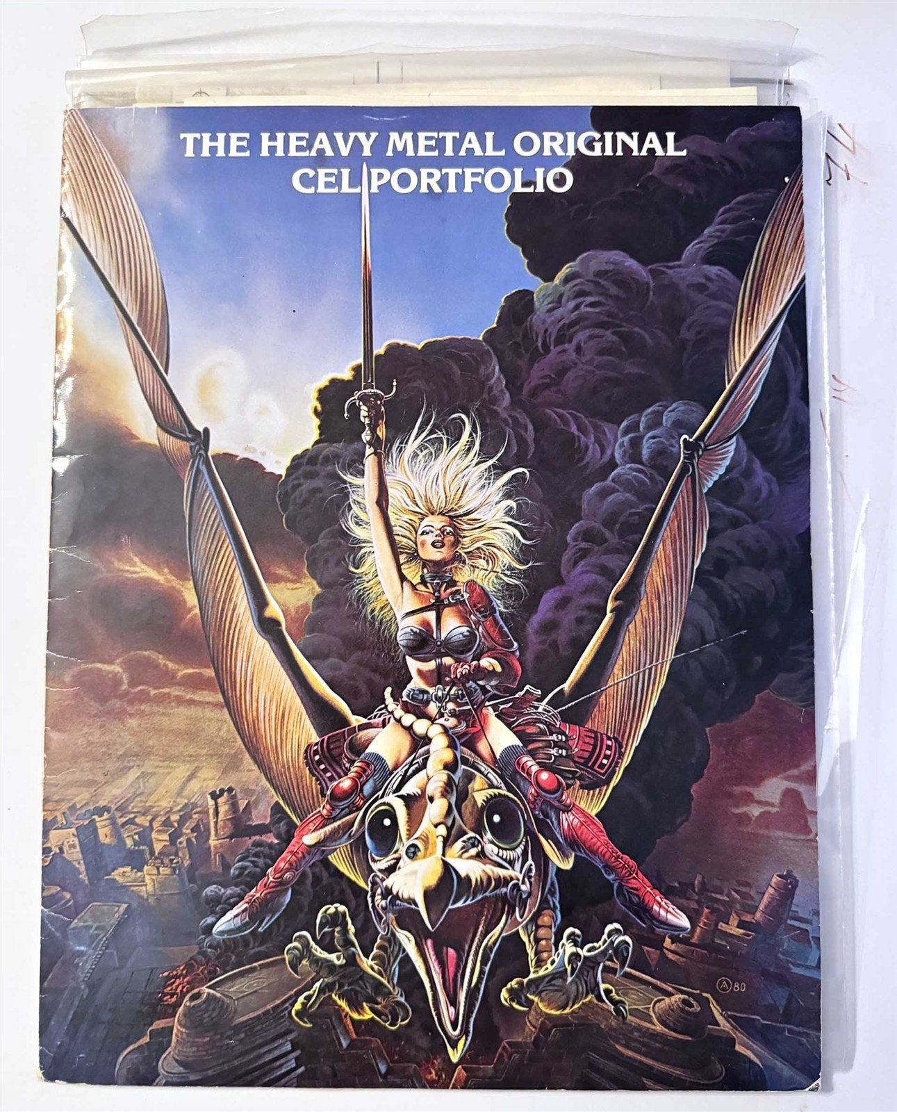 HEAVY METAL Movie Original Cel Portfolio #251/1000 animation