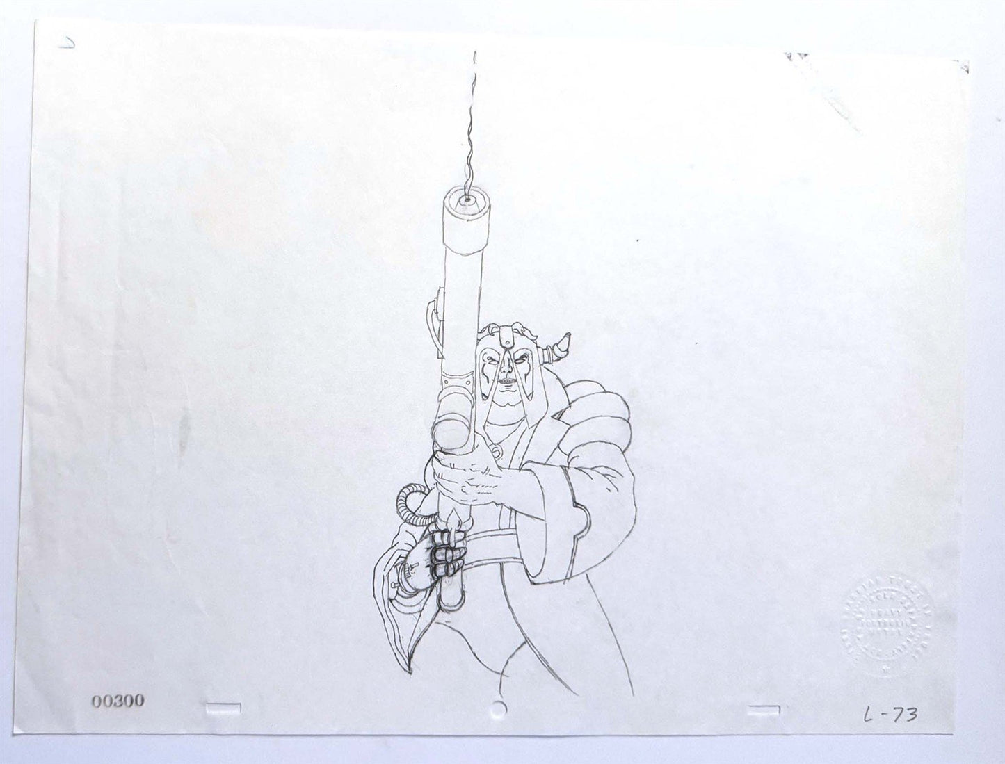 HEAVY METAL Movie Original Pencil Art Portfolio #300/1000 animation