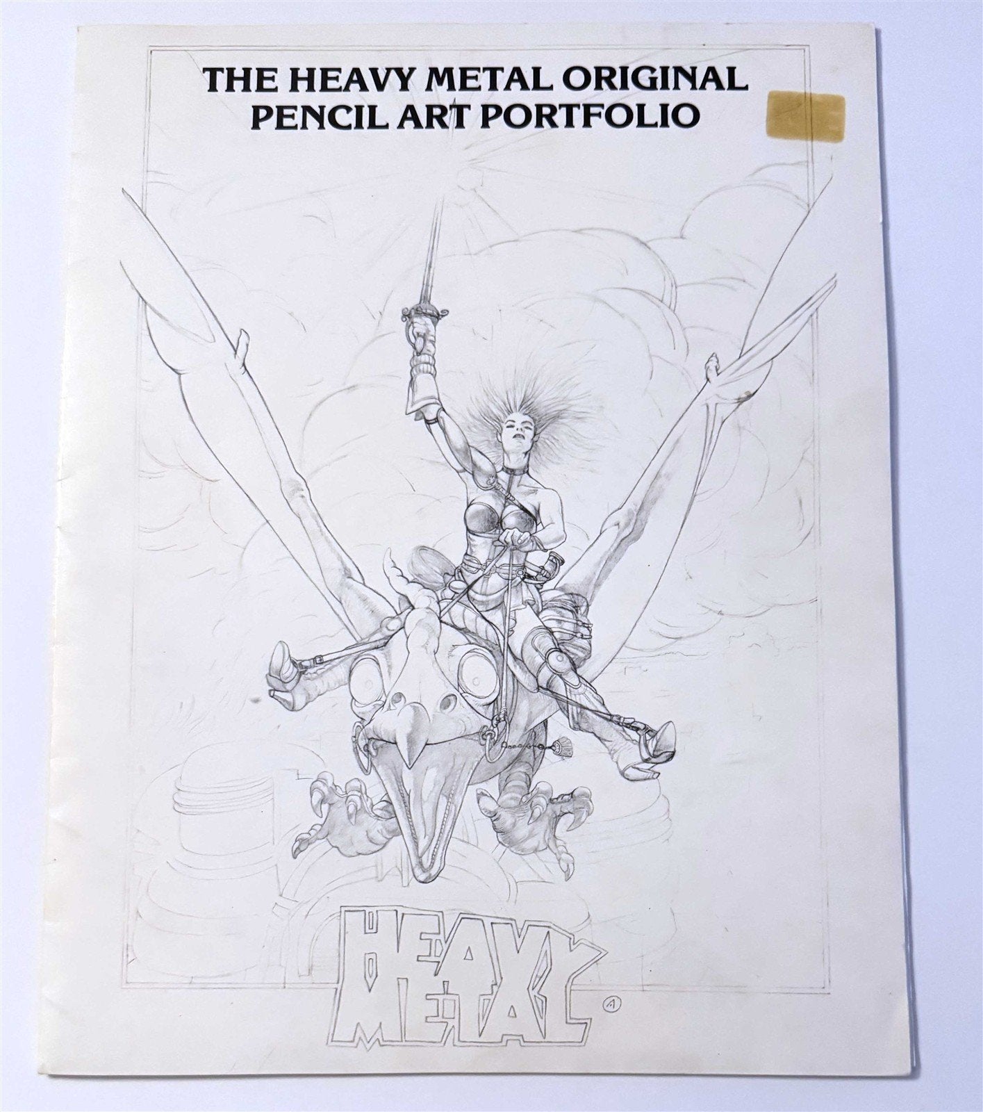 HEAVY METAL Movie Original Pencil Art Portfolio #300/1000 animation