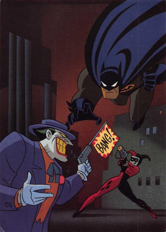 Kevin Conroy animated BATMAN MASK OF THE PHANTASM studio promo postcard 1993