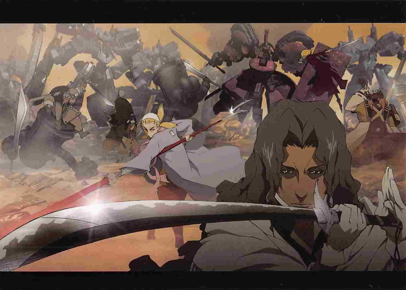 Funimation Akira Kurosawa's SAMURAI 7 promo oversize postcard 2004