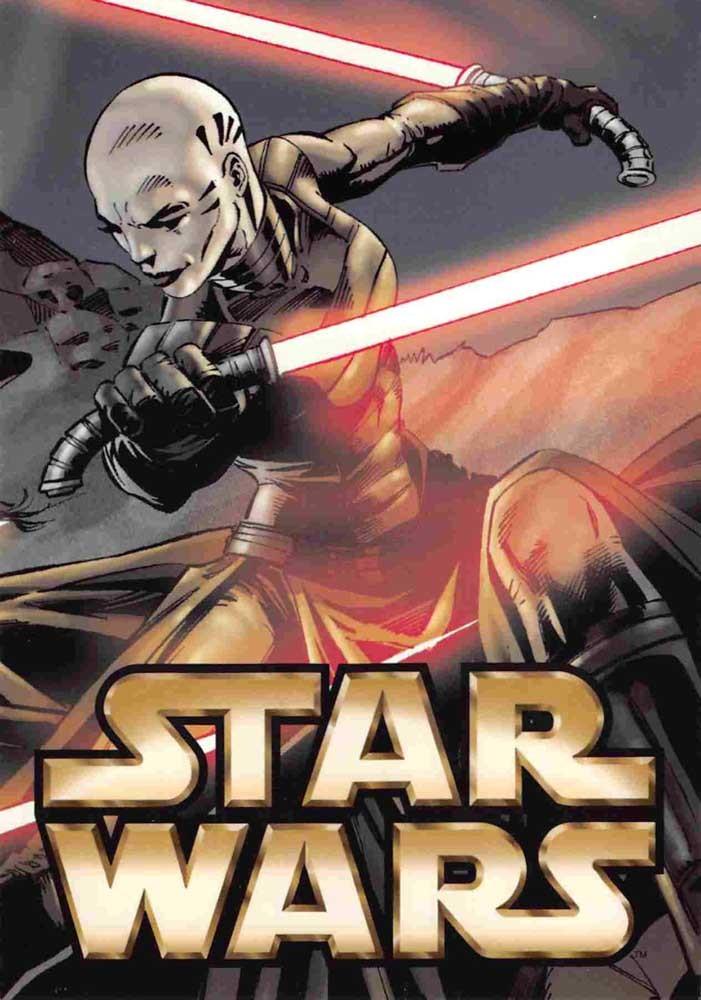 Lucasfilm STAR WARS SDCC Comic-Con 2003 Dark Horse postcard ASAJJ VENTRESS
