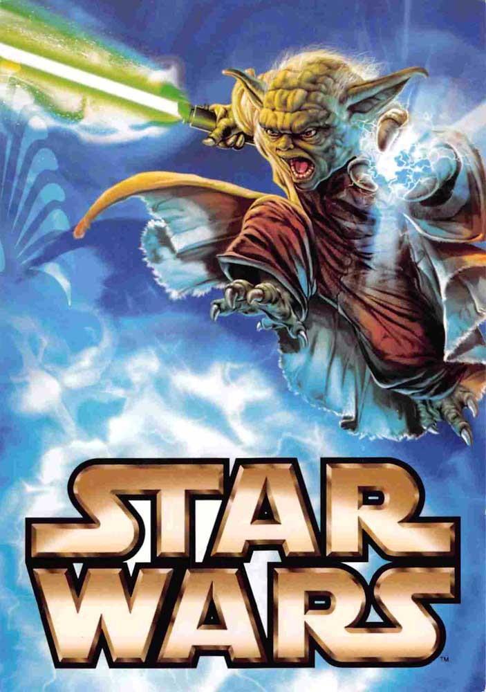 Lucasfilm STAR WARS Hasbro SDCC Comic-Con 2003 Dark Horse postcard YODA