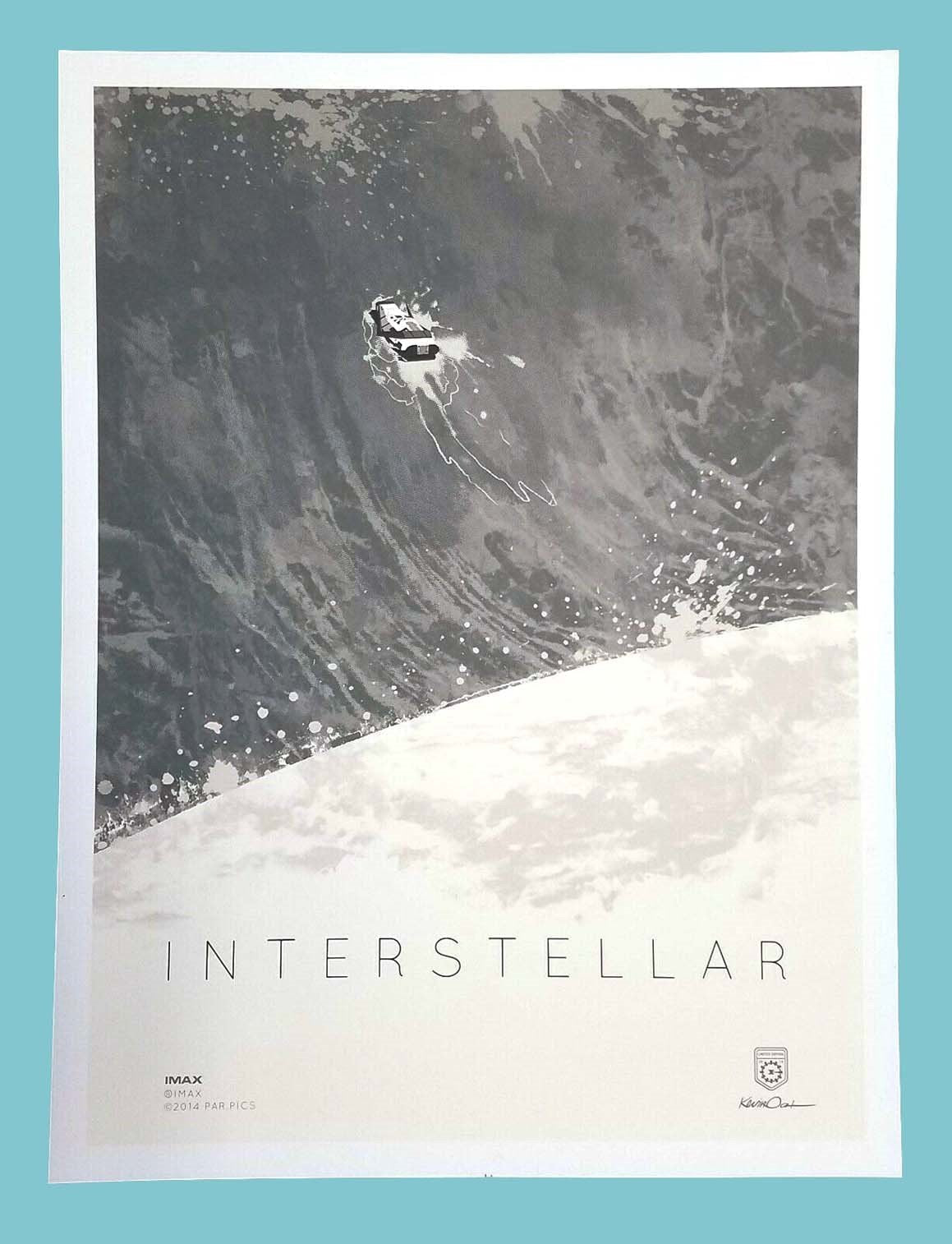 Christopher Nolan INTERSTELLAR set of 3 IMAX original ltd edition 12x16 posters