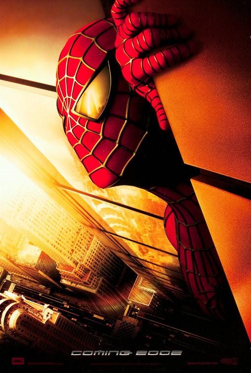 Tobey Maguire SPIDER-MAN glossy advance movie poster DS rolled ORIGINAL 27x40