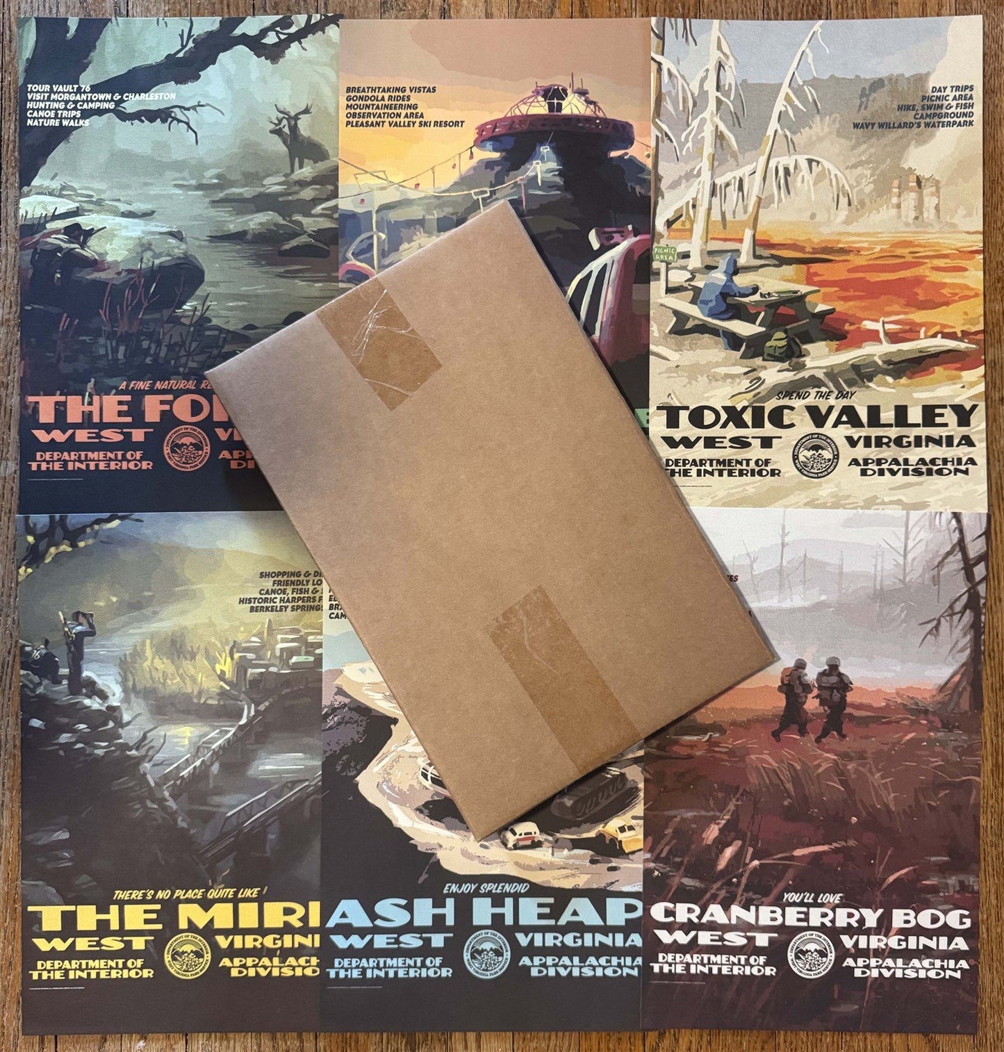 Bethesda Softworks FALLOUT 4 red rocket video game poster 11x17