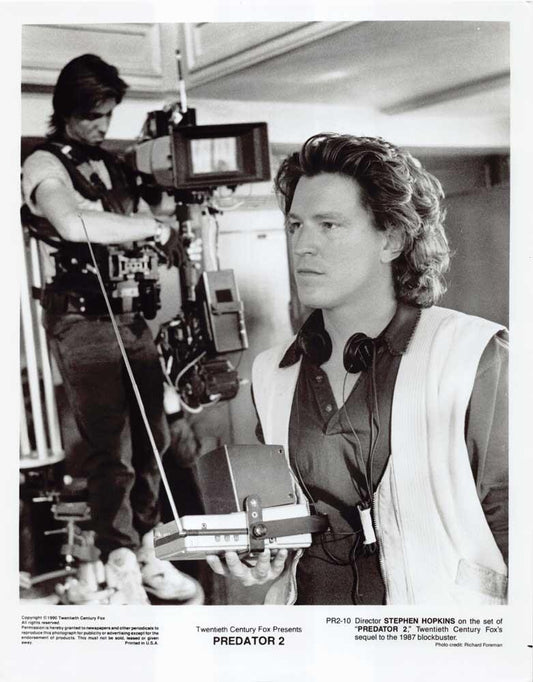 Stephen Hopkins PREDATOR 2 original 8x10 press photo 1990