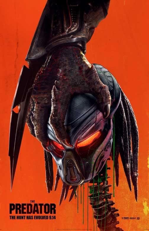 Boyd Holbrook THE PREDATOR Olivia Munn advance movie poster 11x17