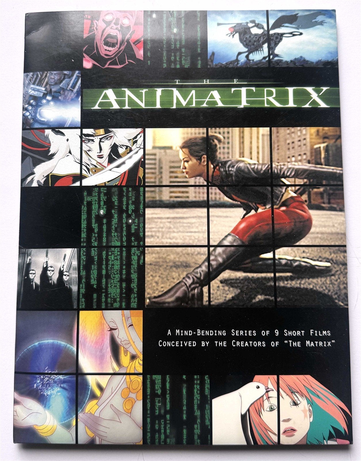 Wachowski's THE ANIMATRIX limited distribution anime style guide press kit 2003