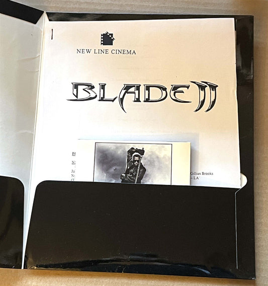 Wesley Snipes BLADE 2 Norman Reedus Kris Kristofferson CD press kit