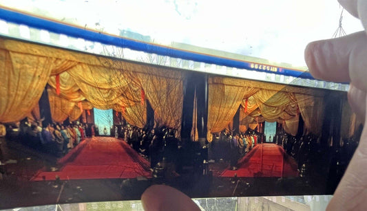 Imax FIRST EMPEROR OF CHINA press kit with 70mm film strip Christopher Plummer