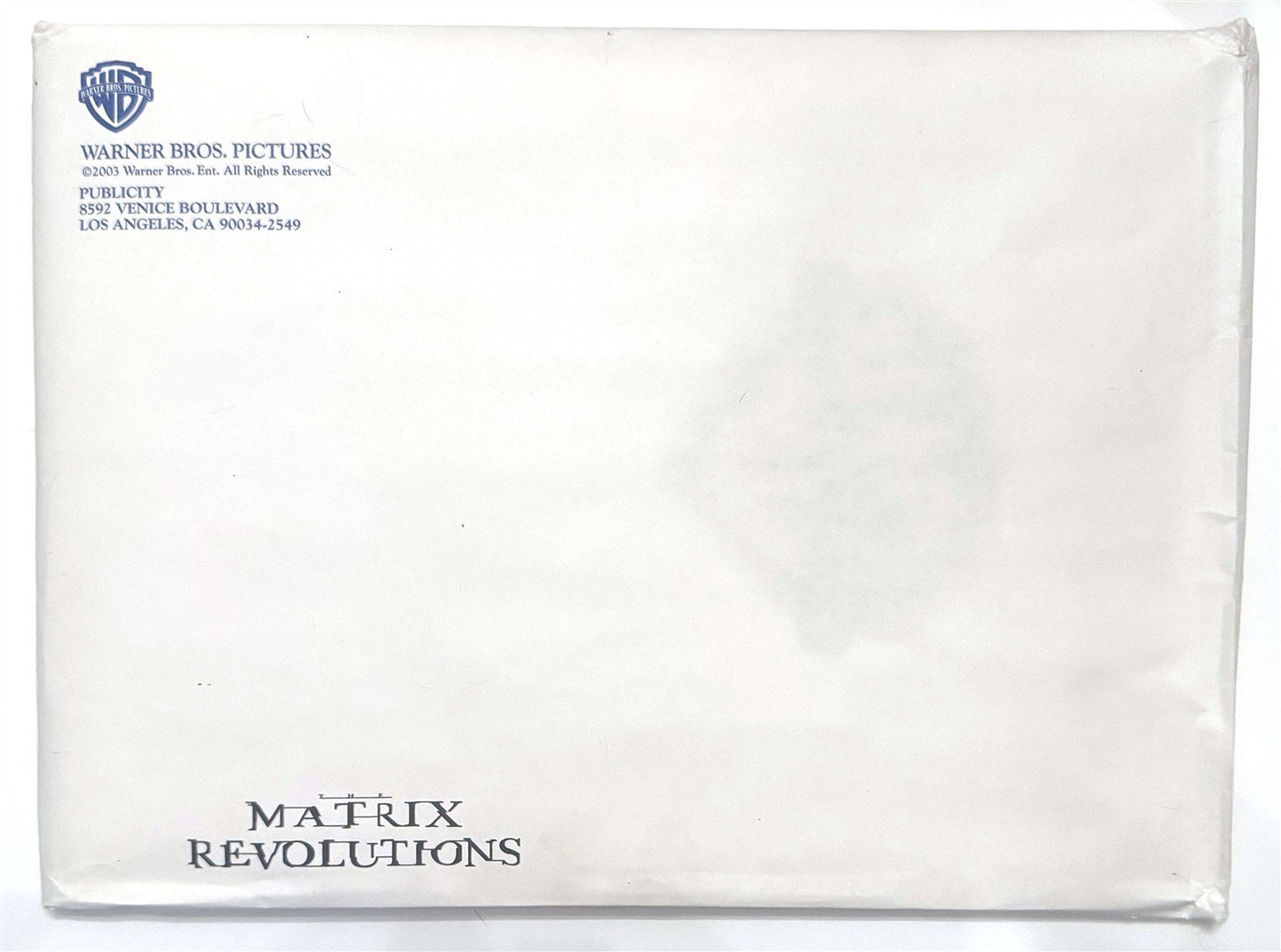 Keanu Reeves MATRIX REVOLUTIONS Carrie-Anne Moss CD media press kit