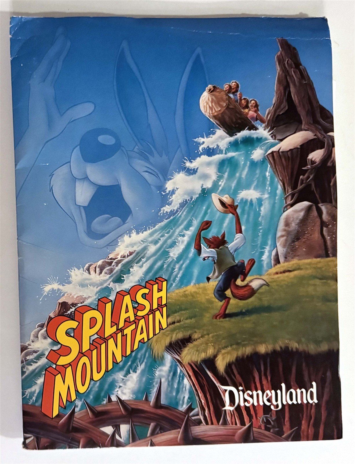 Disney SPLASH MOUNTAIN media press kit with 8x10 photos 1988