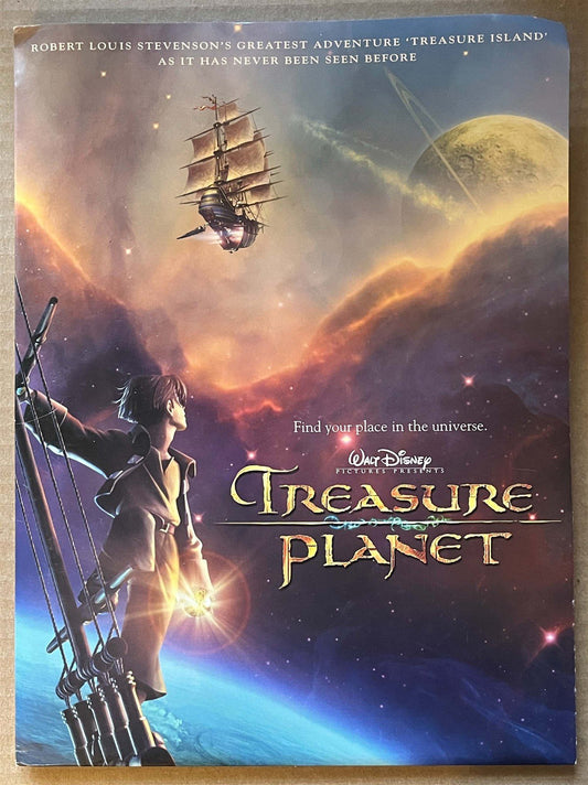 Disney Joseph Gordon-Levitt TREASURE PLANET original press kit