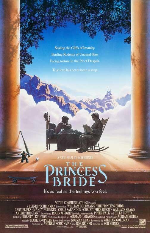 Cary Elwes THE PRINCESS BRIDE Robin Wright movie poster 11x17