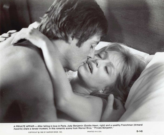 Armand Assante PRIVATE BENJAMIN Goldie Hawn original press photo 1980