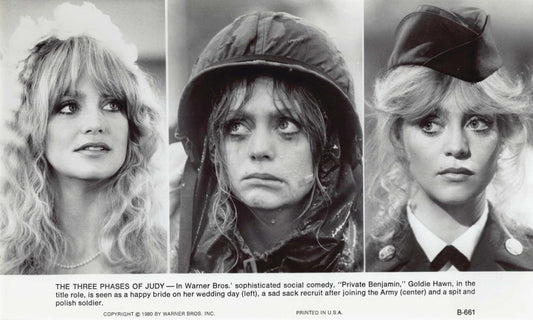 Goldie Hawn PRIVATE BENJAMIN original press photo 1980