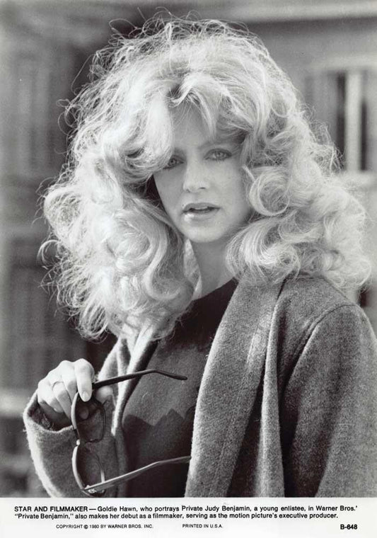 PRIVATE BENJAMIN Goldie Hawn original press photo 1980
