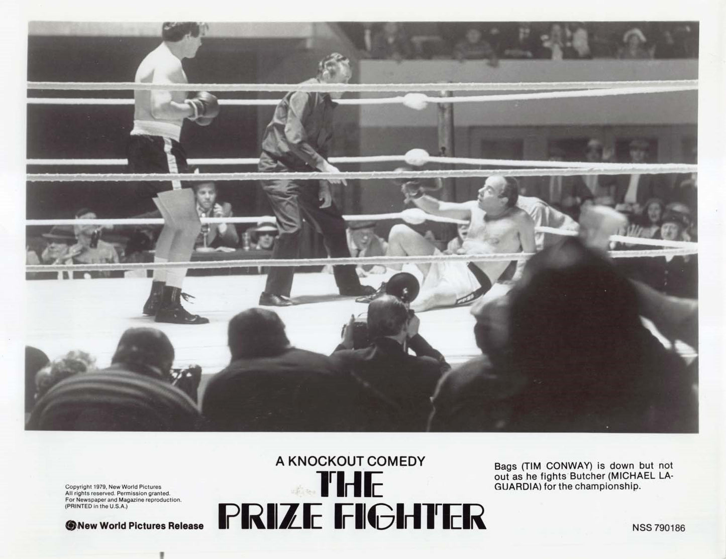 Tim Conway PRIZE FIGHTER Don Knotts 1979 original 8x10 press photos