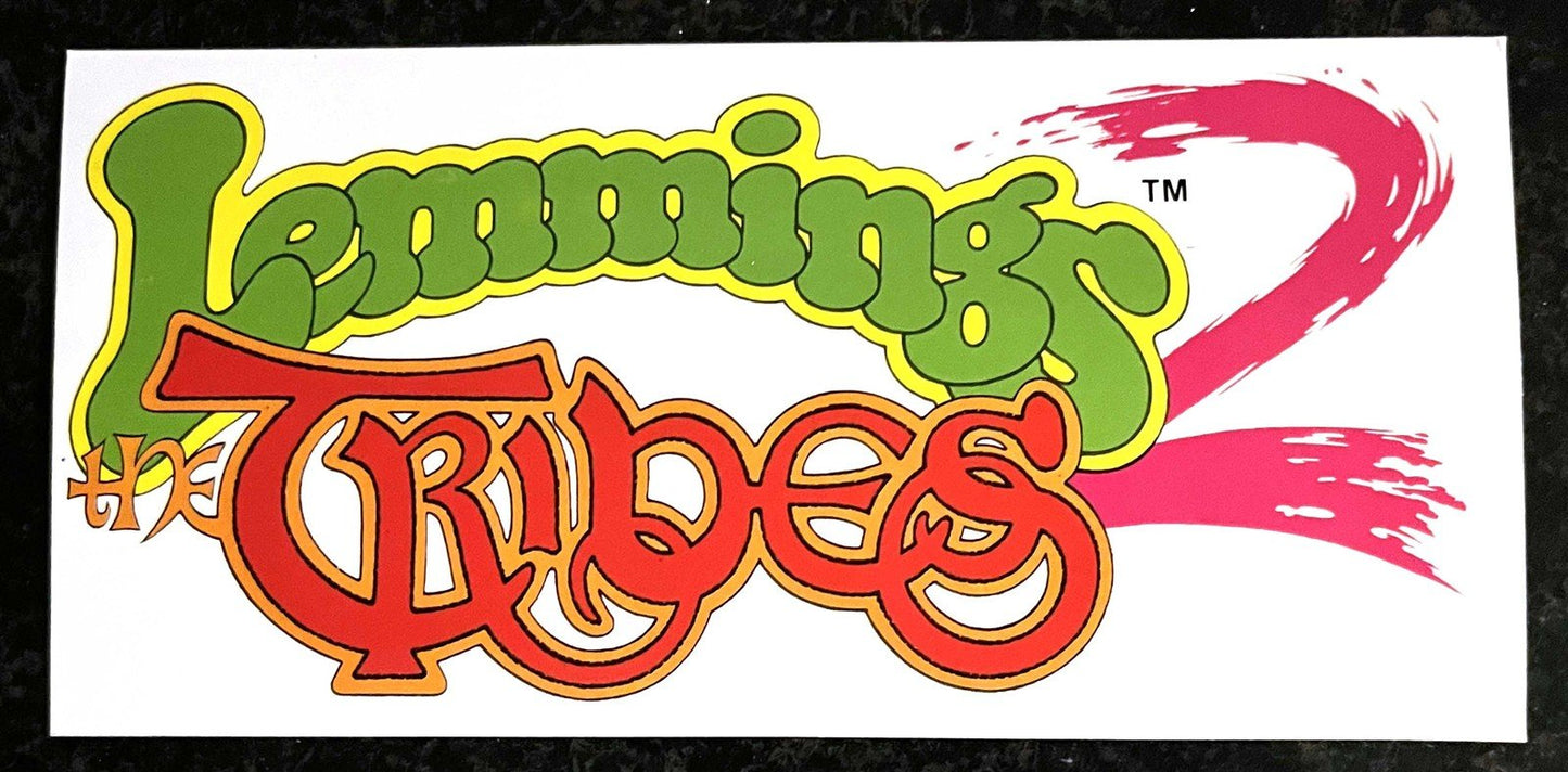 Psygnosis LEMMINGS 2 TRIBES original deluxe store promo kit 1993 DMA