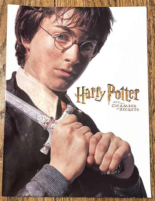 HARRY POTTER CHAMBER OF SECRETS original promo give-away 'People' poster